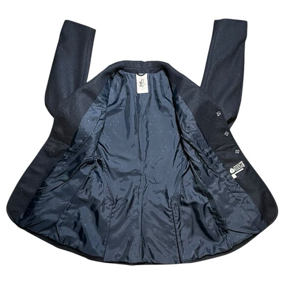 Kentucky Wool Riding Jacket Black Equestrian Women’s Show Hunt Coat VTG Size 34 - Picture 3 of 14